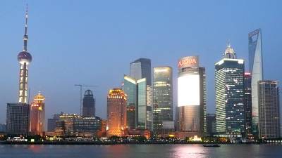Shanghais store finanskvarter Pudong